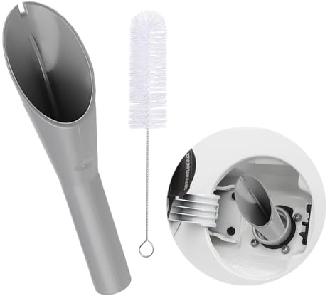 Entonnoir de Remplissage de Carburant avec Brosse - Accessoires de Voiture pour Gazole et Diesel - Convient pour la plupart des Modèles