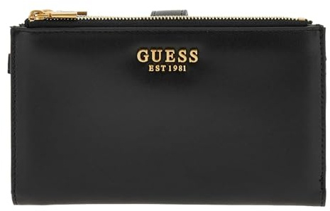 GUESS Portafoglio donna zip around Laurel slg black A25GU07 VA850057