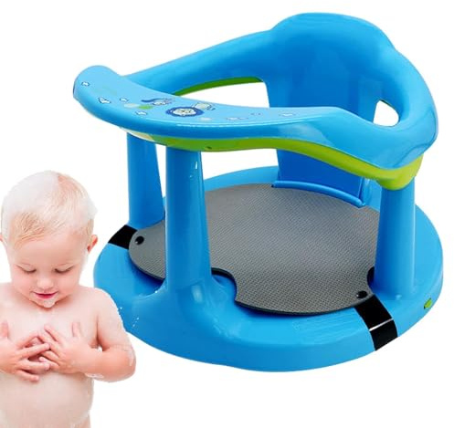 Seggiolino da bagno per neonati – Vasca da bagno per neonati – Sedile per doccia portatile, comoda sedia da bagno per bambini, sedia da bagno antiscivolo per bambini, sedia da bagno
