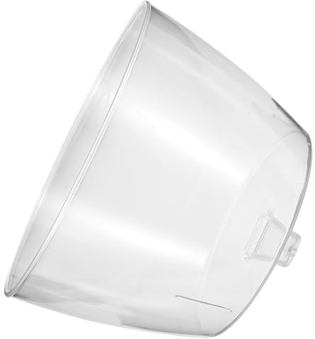 Holibanna Rallador De Queso Manual Redondo Cúpula Acrílica Resistente, Tapa Protectora Para Rallador De Chocolate y Postres, Diseño Compacto Para Uso Doméstico y Almacenamiento Fácil