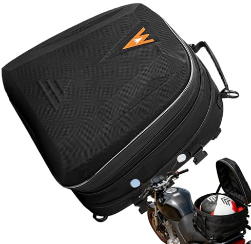 Hemousy Borsa Per Motocicletta Borsa Espandibile Da 20L-28L