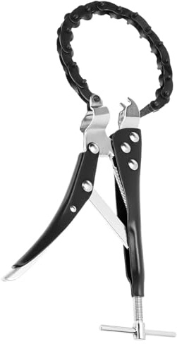 Tagliatubi regolabile con blocco a catena per un taglio efficiente tubi in PVC e acciaio con impugnatura comoda Strumento per tubi facile da usare