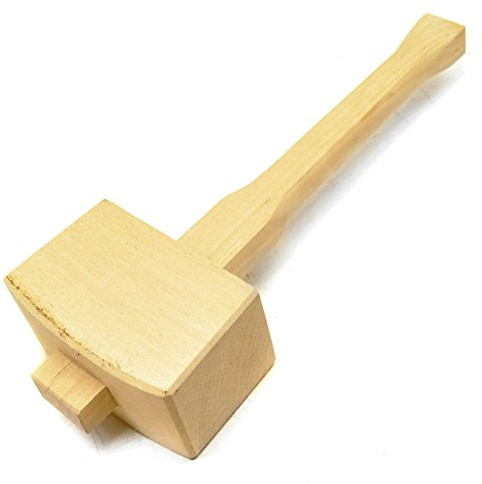 Hammer Maillet aus Holz für Pflöcke Holz scheren Sil195