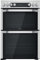 Hotpoint 60cm Double Oven Electric Cooker - Stainless Steel