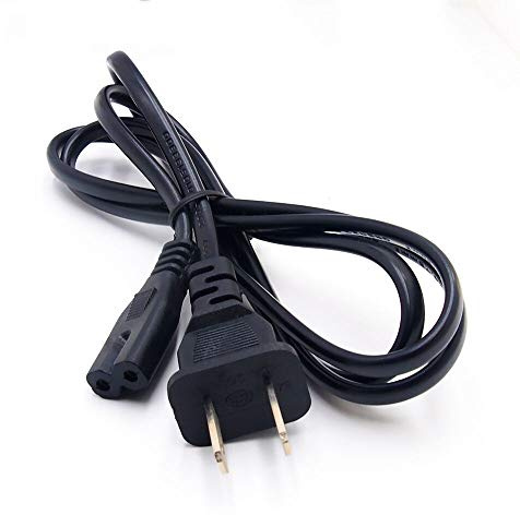 NTQinParts Replacement 2Prong AC Power Cord Cable For ZVOX SoundBase 330 570 670 770 Sound Bar