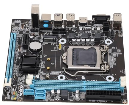 Bewinner Desktop-Motherboard, Zweikanal-DDR3-Computer-Motherboard für LGA 1150-Steckplatz, Hochgeschwindigkeits-M.2-Schnittstelle, PC-Computer Micro-ATX-PC-Motherboard für