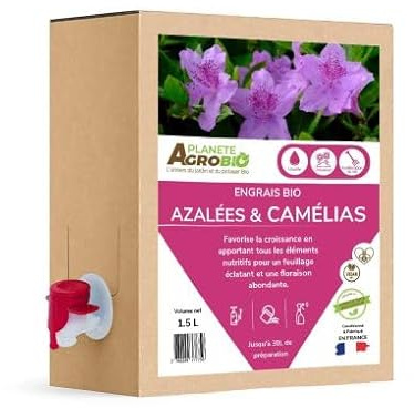 Engrais bio 2.5-2.5-5.0 azalées et camélias 1.5L