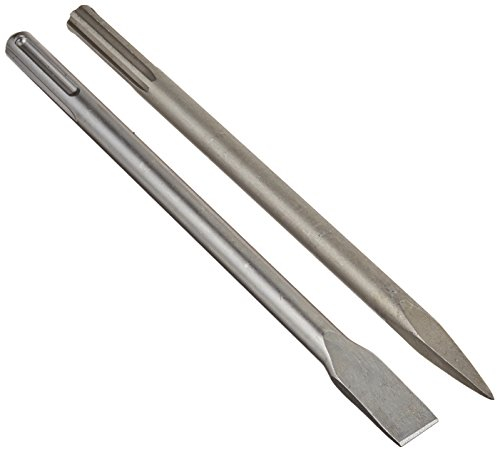 Scheppach Spitzmeißel/Flachmeißel-Satz SDS-Max | passend für DH1200MAX & AB1500