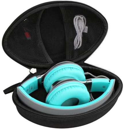 Aproca Hard Travel Storage Case, for AILIHEN C8 MS300 / Artix CL750 Wired Headphones Folding Lightweight Headset (Black)