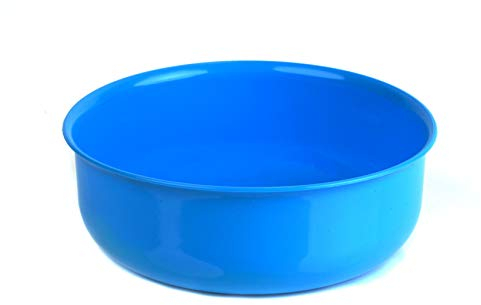Kimmel Cuenco para cereales y sopa (plástico, reutilizable, apilable, 17 cm), color azul