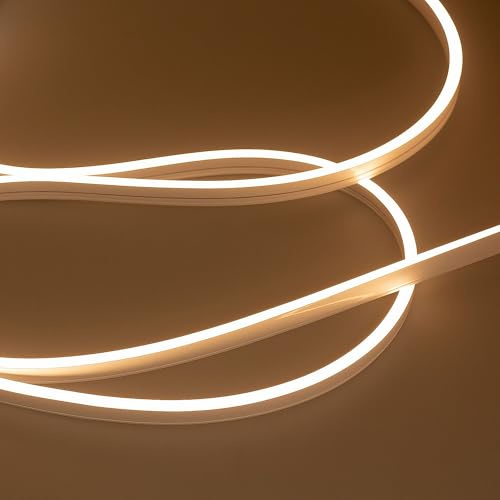 Mextronic led neon stripe LED Neon Strips S03 Sideview 3000K Warmweiß 5 Meter 24V 45W IP67