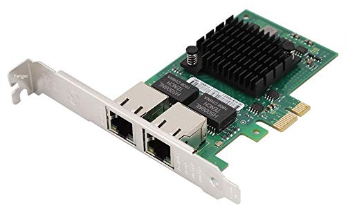 Tarjeta de Red de Puerto Dual PCI-E i350-T2 convergente de Gigabit Ethernet para el Chip i350-AM2 Intel Express X4, X8, X16