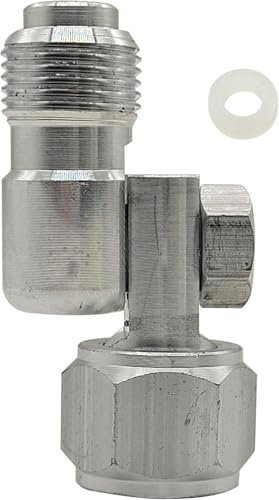 235486 7/8 Inch Thread 180 Degree Rotation Airless Paint Spray Gun Swivel Joint （3600PSI Maximum Working Pressure）