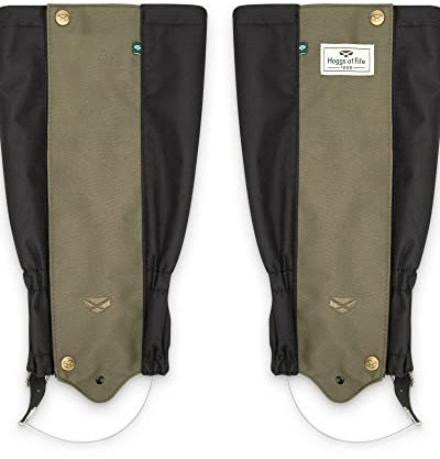 Hoggs of Fife - Waterproof Oxford Nylon fabric Gaiter Green/Black - Large to X/Large
