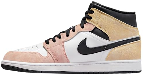 nike Air Jordan 1 Mid SE Flight Club DX4332 800 Magic Ember/Sundial White Black - Zapatos para hombre, Magic Ember/Sundial-blanco-negro, 11.5