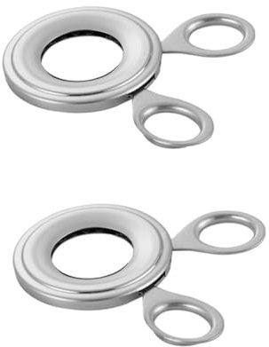 PRETYZOOM 2pcs Stainless Steel Egg Topper Creative Egg Shell Cutter Opener Kitchen Gadgets