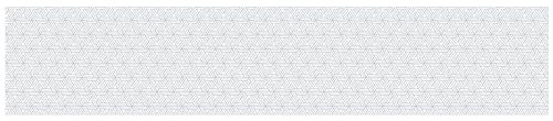 wandmotiv24 Fototapete panorama Graues Muster, selbstklebende Strukturtapete 260g - Mittel (250x50cm) Grau, Muster, weiß, geometrisch, Vektor, Grafik M0123