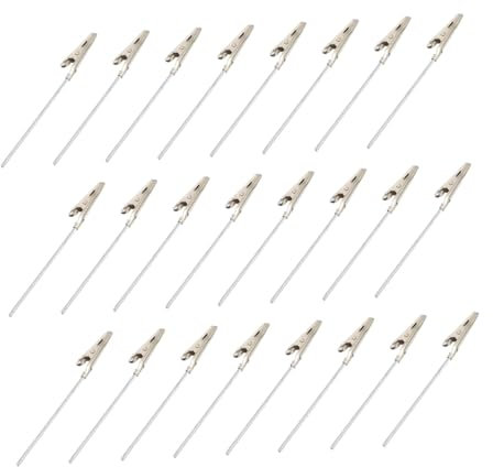 TEHAUX Metall Krokodilklemmen 95mm Langschwanz Memo Clip Draht Klammern Kartenhalter Fotos Notizen Halter Für Selbstgemacht