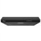 KKT KOLBE | Cappa aspirante 60 cm | Cappa sottopensile | Cappa da incasso | Acciaio inox | Nero | 3 livelli di potenza | Comando a pulsante | Scarico aria | UBH600B