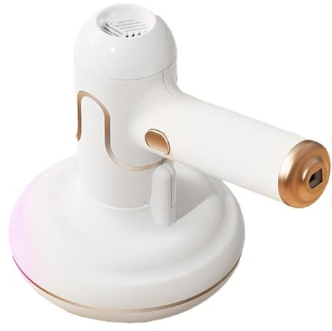 Fnfhsa Aspirador de Ácaros con Luz Ultravioleta, Aspirador de Ácaros Inalámbrico Recargable para Colchones, Sofás y Automóviles