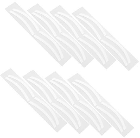 VALICLUD 24paires Stencils Pour Dessiner Sourcils Silicone Réutilisables Gabarits Ajustables Pour Maquillage Conception Sourcils