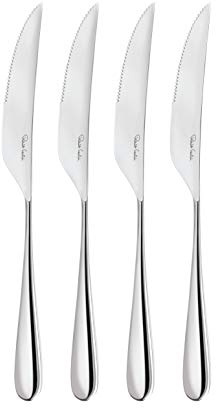 Robert Welch Arden Bright Cutlery Steak Knife, Set of 4. Stainless Steel.