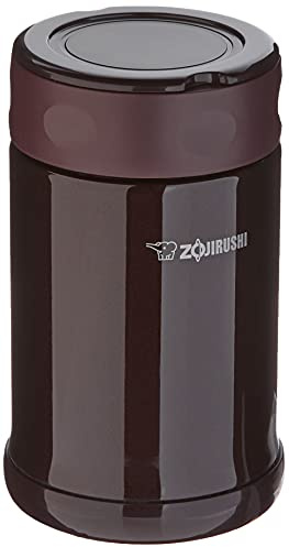 Zojirushi Stainless Steel Food Jar, Medium, Dark Brown