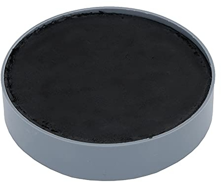 Grimas Water-Make-Up, 60ml Wasserschminke, Farbe schwarz 101, professionelle Körperfarbe, schnelltrockend und sehr hautschonend, ideal fürs Kinderschminken, Karneval und Halloween, auf Wasserbasis