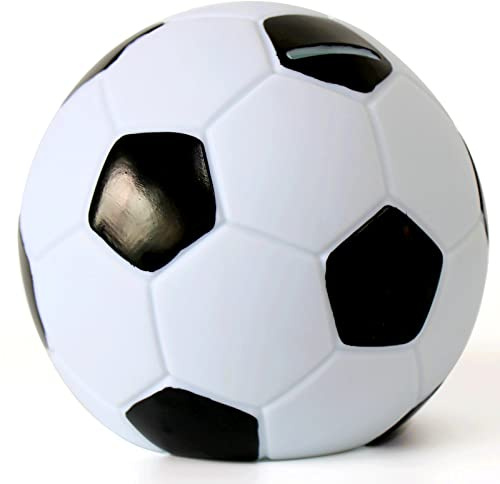 DBPBToU Fußball Spardose Kinder Basketball Spardosen (Fußball) | Sparschwein für mädchen Jungen aus Sicherem PVC Material Gut für Deko/Geschenk