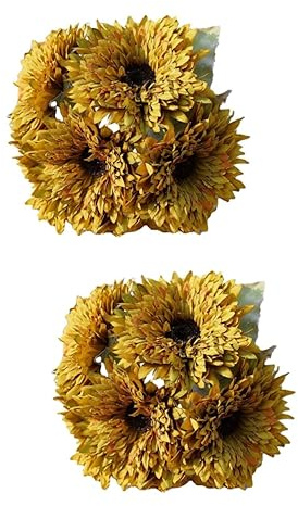 Garneck 2pezzi Bouquet Da Sposa Artificiale Fiori Simulati Decorazione Per Matrimoni e Feste Aspetto Fresco Ed Adatto Per e Decorazioni Domestiche Colore Casual