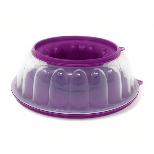 Tupperware Gelee-Ring-Form in Königsviolett, 6 Tassen