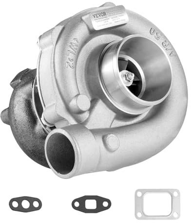 VEVOR Kit Turbocompressore per Motore con Kit Guarnizioni, Parte Tubo Sostituzione Turbocompressore Motore Auto, Compatibile con Cilindrata da 1,5 L a 4,0 L, Turbocompressore Motore in Lega K418