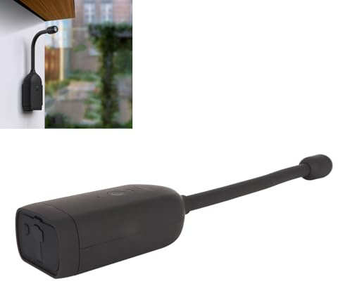 PUSOKEI Mini Cámara de Seguridad, Cámara Interior y Exterior 1080P 360 ° sin Cables con Cuello de Cisne Flexible, Cámara de Seguridad para el Hogar Wi Fi de 2000 MAh