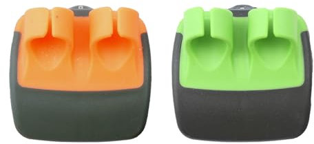 Tabanzhe Pelador de verduras para cocina, 2 unidades, peladores afilados de palma de mano con cómodos agarres de goma para dedos, utensilio de cocina para pelar calabaza, zanahoria, pepino, patatas