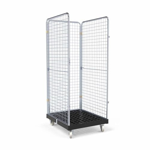 Drahtgitterbehälter 1600 mm 3-seitig verzinkt Basic