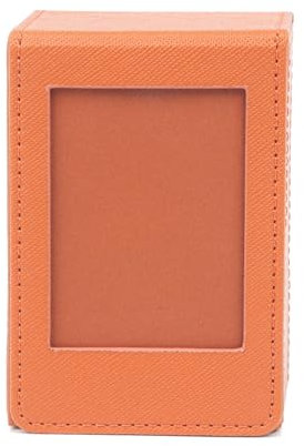 YIZITU Caja de almacenamiento de fotos de gran capacidad de 7,6 cm, estuche de almacenamiento de películas, tarjetas, soporte para fotos, caja de exhibición de fotos, marco de fotos