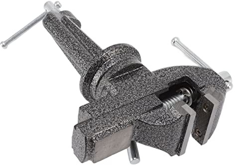 Generic Pince D'étau D'établi Rotative sur Petit étau de Table pour le Travail du Bois, la Fabrication de Bijoux avec Rotation à 360 Degrés, Pince sur étau D'établi