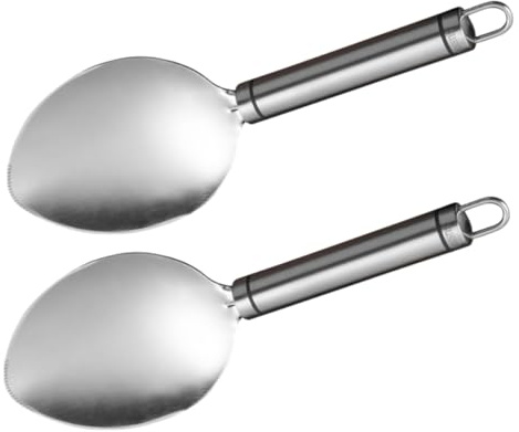 TOYANDONA Cortador de Mango 2 Piezas de Acero Inoxidable 304 Pelador y Cuchara para Cortar y Sacar Cubos de Mango Herramienta Multiusos para Preparar Frutas como Sandía Uso Doméstico