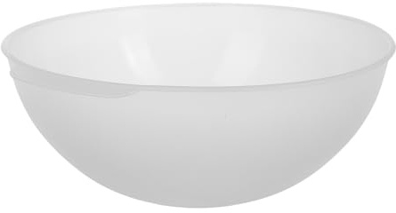 PATKAW Transparent Plastisk Tvättbalja Med Handtag Rund För Ansiktsvård Multifunktionell Plast Tvättbalja För Skönhetssalong Och Hemanvändning