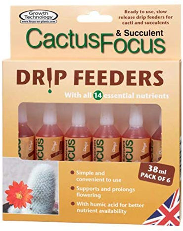 Growth Technology Cactus Focus Drip Feeders Pack of 6 (2)