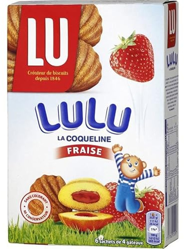 LU Lulu La Coqueline - Fresa (165 g)