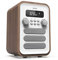 Radio digitale DAB+ e FM. Denver DAB-48WHITE. Sveglia. Connessione Bluetooth. Volume: 2,5 W. Telecomando incluso. Bianco.