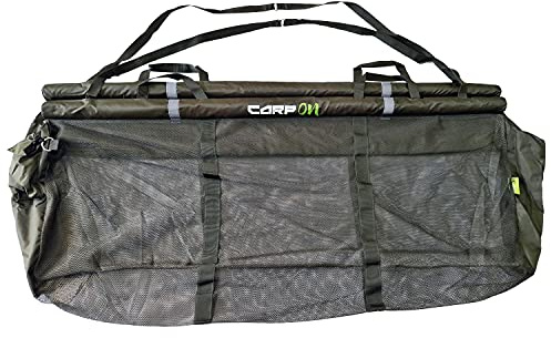 Carp On - Sangle de récupération flottante 210D vert foncé - Envergure large (120 x 35 x 50 cm) - Maille verte - Sac de transport 190T [27-00050]