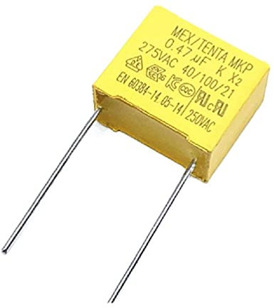 Condensatori di sicurezza anti-interferenza in polipropilene 275Vac X2 MKP Assortment Kit assortimento 0.47UF 0.22UF 0.33UF 0.82 0.68 Polypropilene Cavo ad alta tensione copertura della sonda Tool Kit