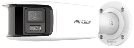 Hikvision DS-2CD2T87G2P-LSU/SL(4mm)(C) Bullet Überwachungskamera mit 8 Megapixel, bis zu 40m Beleuchtung, ColorVu Kamera mit Farbiger Bildgebund bei Nacht durch Weißlicht