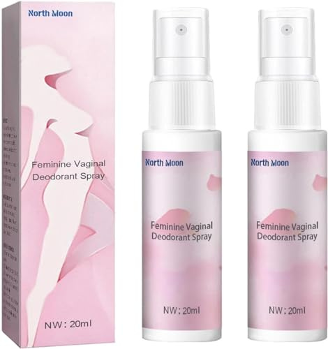 2pack Deodorante femminile Spray Intimate Deodorante femminile Spray rinfrescante Donne Parti Private Spray Igiene femminile Spray per donne