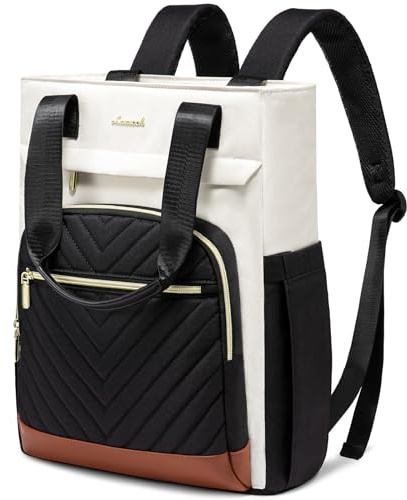 LOVEVOOK Laptop Backpack for Women, 15.6 Inch Work Laptop Bag Teacher Nurse Backpack, Wide Open Travel Tote Backpack Purse Business Computer Daypack