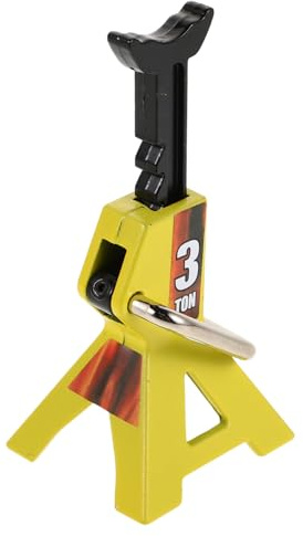 SUPVOX Cric Telescopico Realistico 1: 10 in Ferro 3t per Rc Car