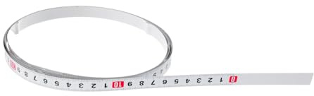 Angoily Sticky Ruler Adhesive Steel Measuring Tape for Workbench Woodworking Self-adhesive Measurement Tool Markings for Accurate Sewing and Craft Projects