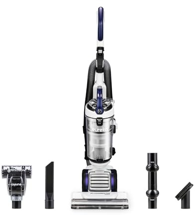 Eureka FloorRover Bagless Upright Pet Vacuum Cleaner, Suctionseal, Swivel Steering for Carpet and Hard Floor